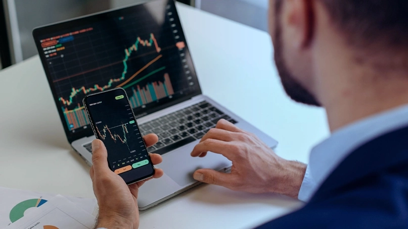 Panel de control de trading de Auntrix Cipher AI